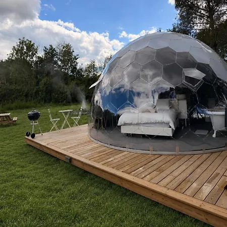 Luxury tent Dome & - Les De La Saye