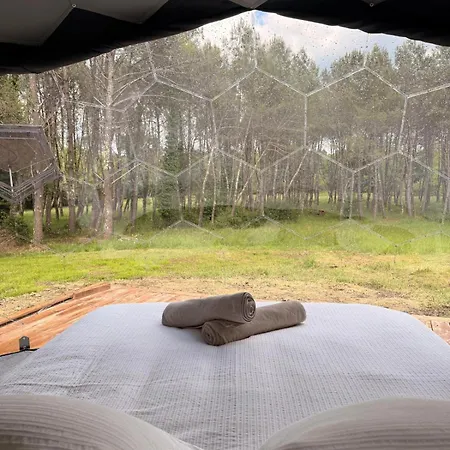 Luxury tent Dome & - Les De La Saye
