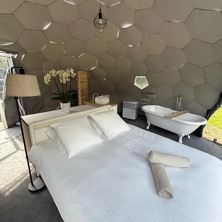 Dome & - Les De La Saye Luxury tent Cavignac