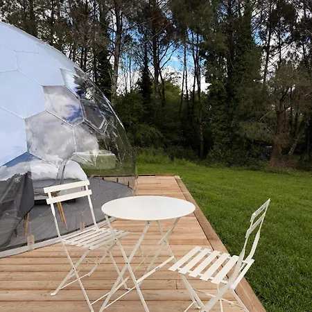 Luxury tent Dome & - Les De La Saye