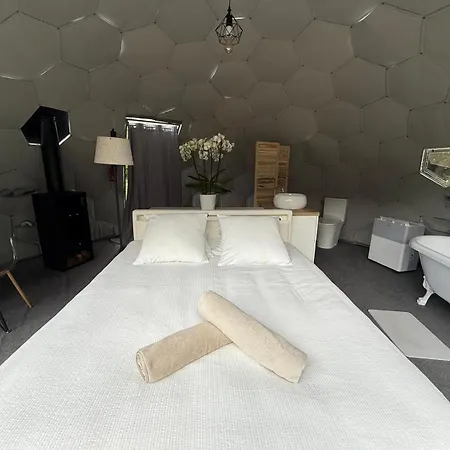 Luxury tent Dome & - Les De La Saye